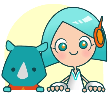 アイちゃんとベイトくん